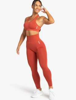 Move Seamless Sports Bra Burnt Red