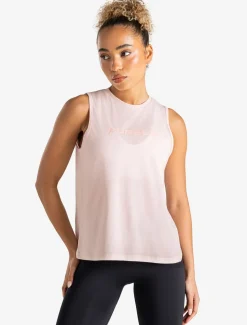 Open Back Full Length Vest Ballet Pink