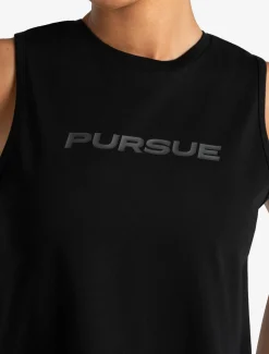 Open Back Full Length Vest Black