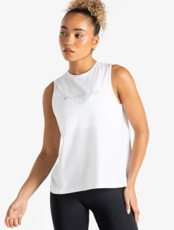 Open Back Full Length Vest White