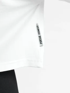Oversized Crop T-Shirt White