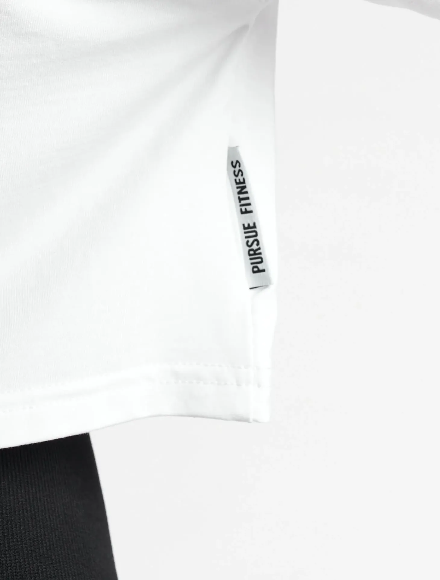Oversized Crop T-Shirt White