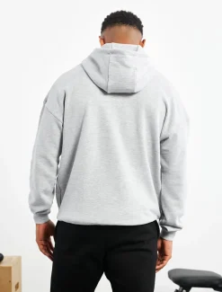 Oversized Hoodie Grey Marl