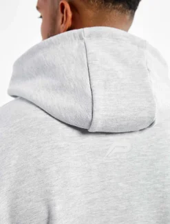 Oversized Hoodie Grey Marl