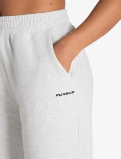 Oversized Joggers Light Melange Grey