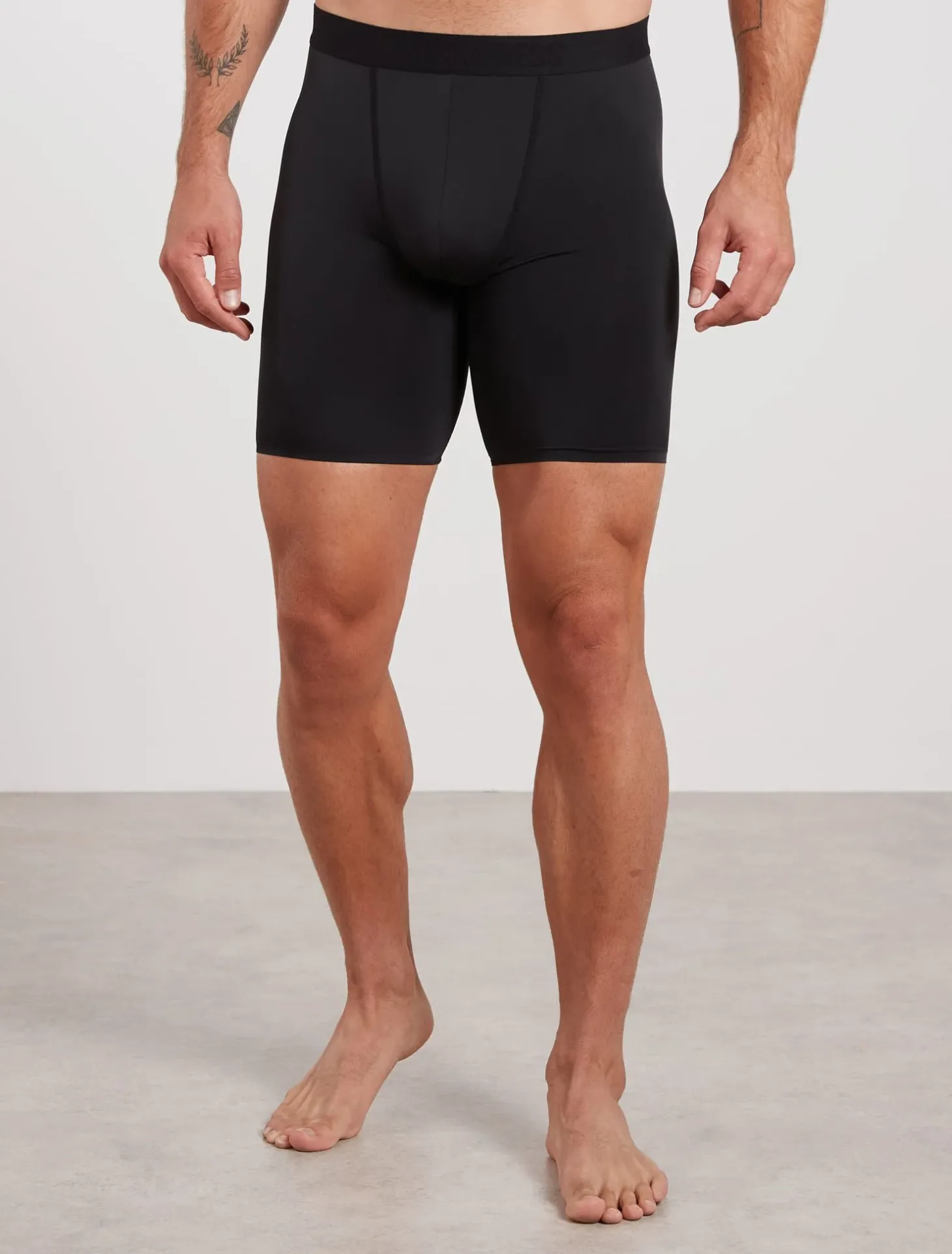 Performance Boxers Black (Long Length)