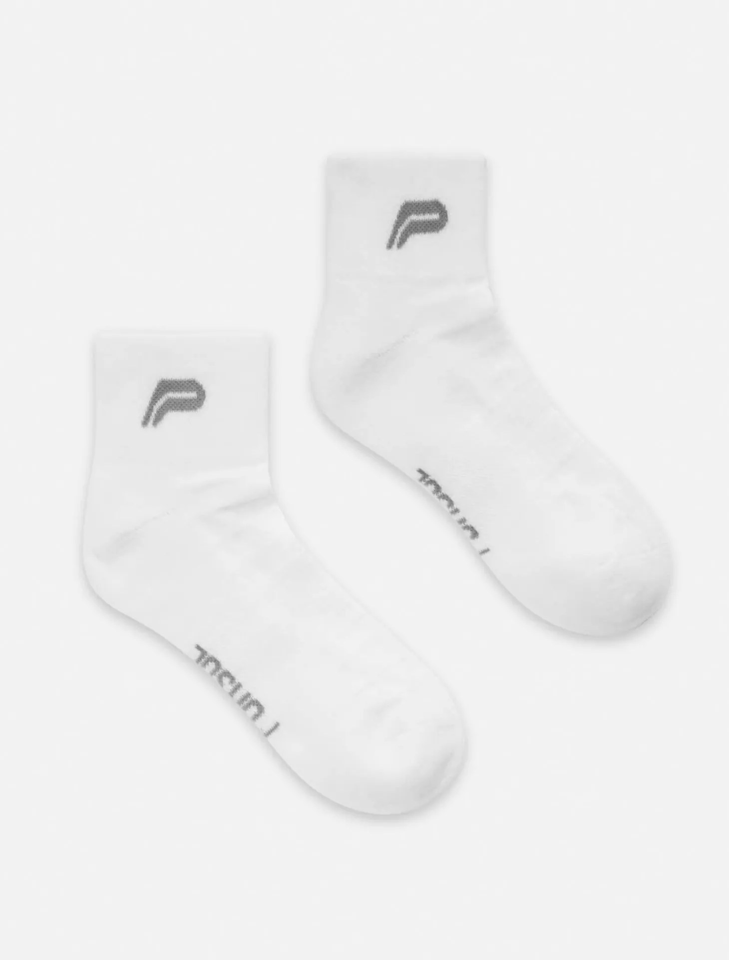 Premium Cushioned Running Socks White