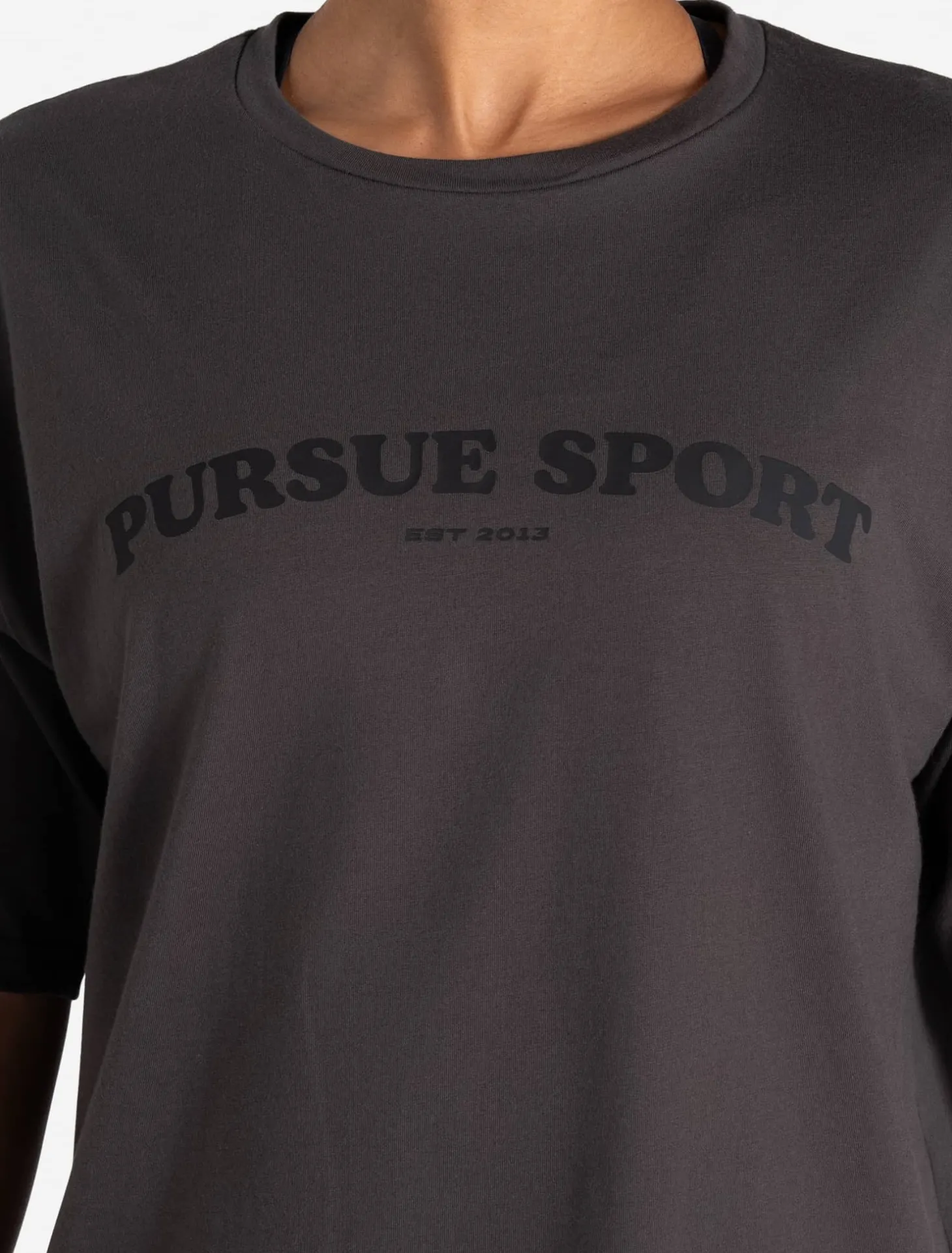 Pump Cover T-Shirt Dark Grey