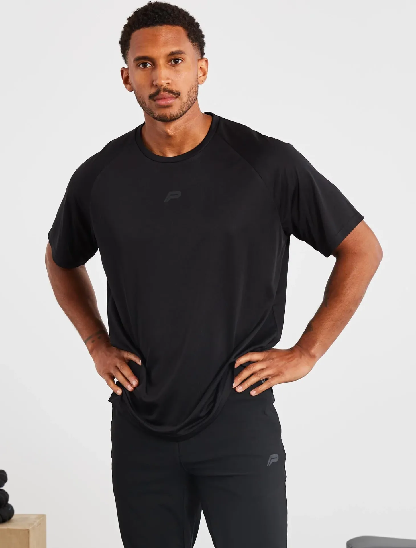 Relaxed Fit Training T-Shirt Black