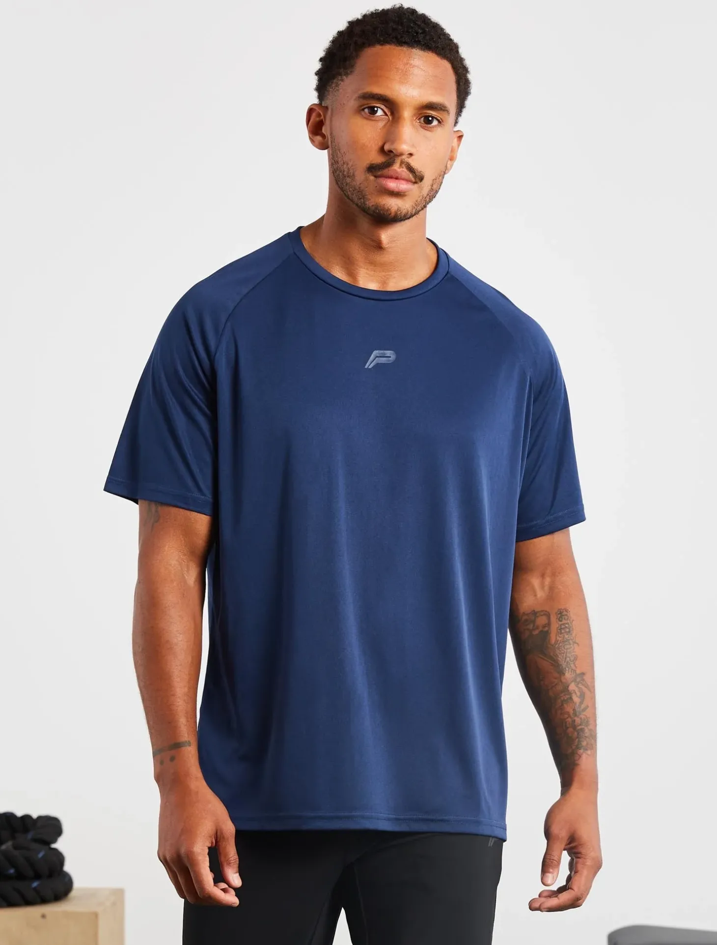 Relaxed Fit Training T-Shirt Navy