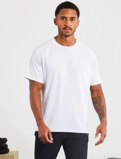 Relaxed Fit Training T-Shirt White