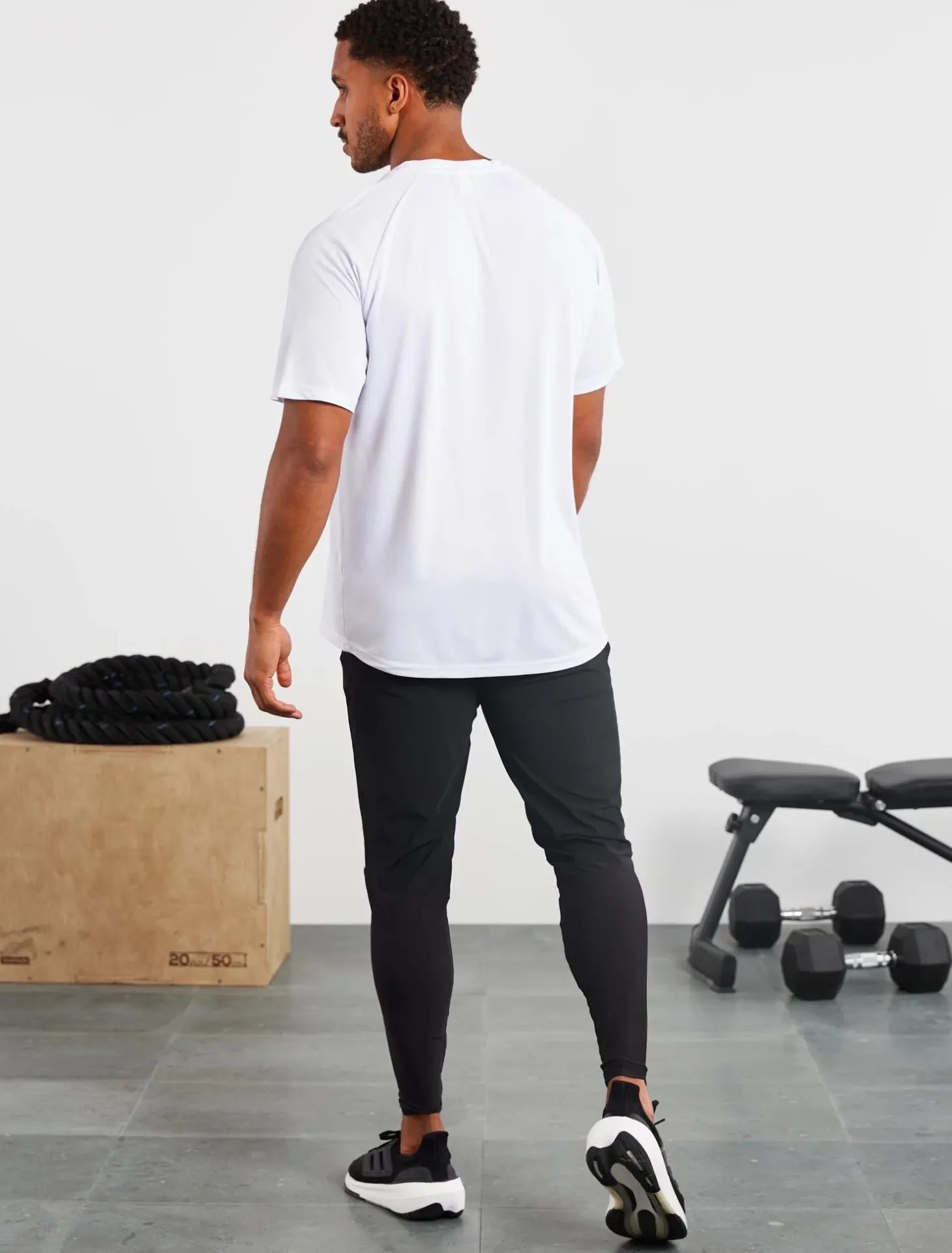 Relaxed Fit Training T-Shirt White