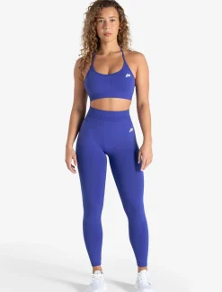 Scrunch Seamless Adjustable Sports Bra Cobalt Blue