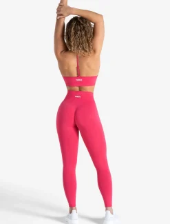 Scrunch Seamless Adjustable Sports Bra Bubblegum Pink