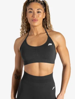 Scrunch Seamless Adjustable Sports Bra Woodland Grey