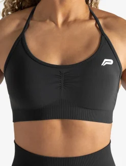 Scrunch Seamless Adjustable Sports Bra Woodland Grey