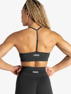 Scrunch Seamless Adjustable Sports Bra Woodland Grey