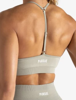 Scrunch Seamless Adjustable Sports Bra Sage
