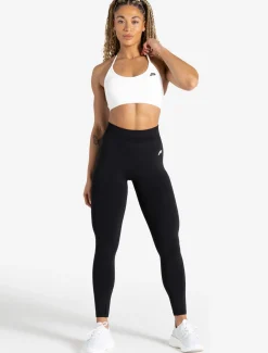 Scrunch Seamless Adjustable Sports Bra White
