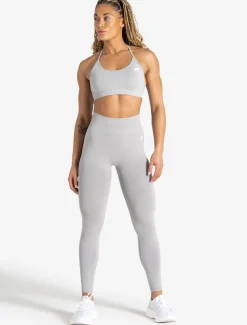 Scrunch Seamless Adjustable Sports Bra Grey