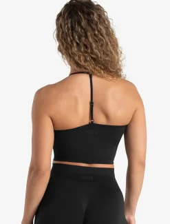 Scrunch Seamless Built-in Bra Tank Blackout