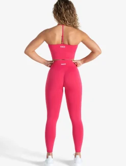 Scrunch Seamless Built-in Bra Tank Bubblegum Pink