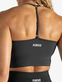 Scrunch Seamless Built-in Bra Tank Woodland Grey