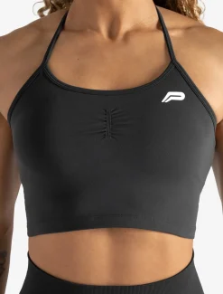 Scrunch Seamless Built-in Bra Tank Woodland Grey