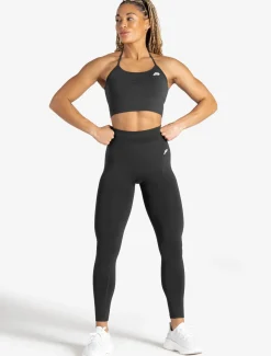 Scrunch Seamless Built-in Bra Tank Woodland Grey