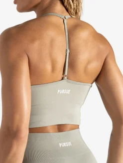 Scrunch Seamless Built-in Bra Tank Sage
