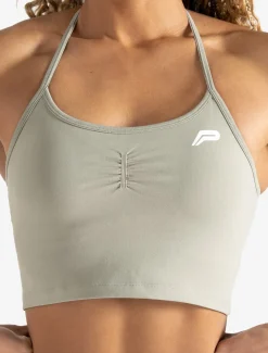 Scrunch Seamless Built-in Bra Tank Sage