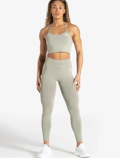 Scrunch Seamless Built-in Bra Tank Sage