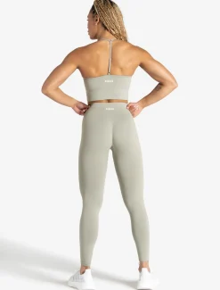 Scrunch Seamless Built-in Bra Tank Sage