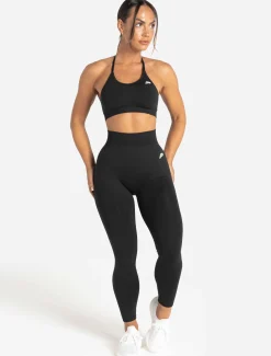 Scrunch Seamless Leggings Black