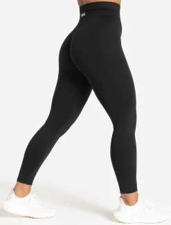 Scrunch Seamless Leggings Black