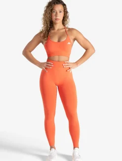 Scrunch Seamless Leggings Bright Coral
