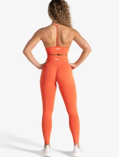 Scrunch Seamless Leggings Bright Coral