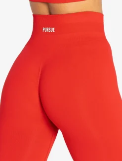 Scrunch Seamless Leggings Candy Red