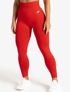Scrunch Seamless Leggings Candy Red