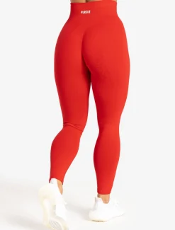 Scrunch Seamless Leggings Candy Red