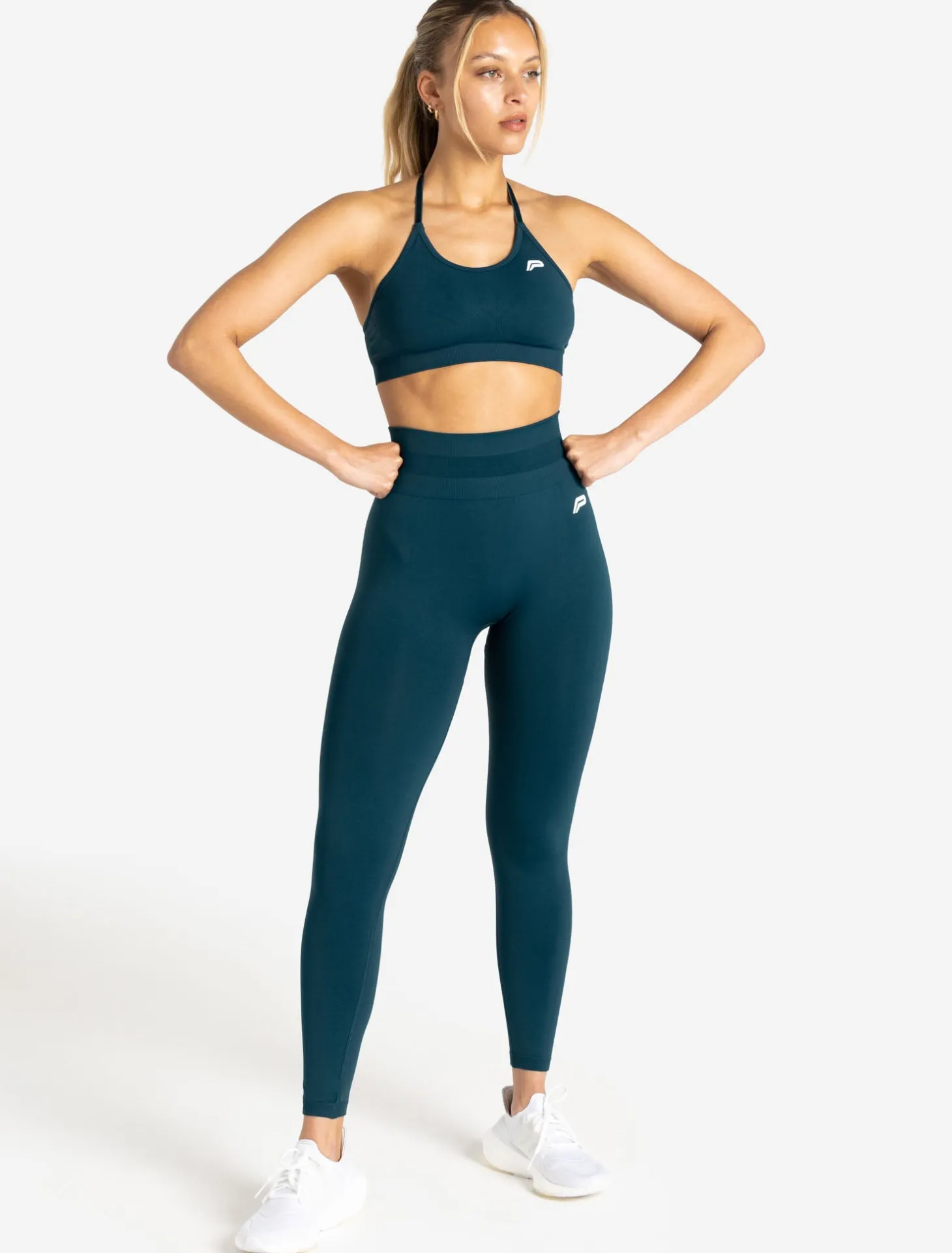 Scrunch Seamless Leggings Dark Teal