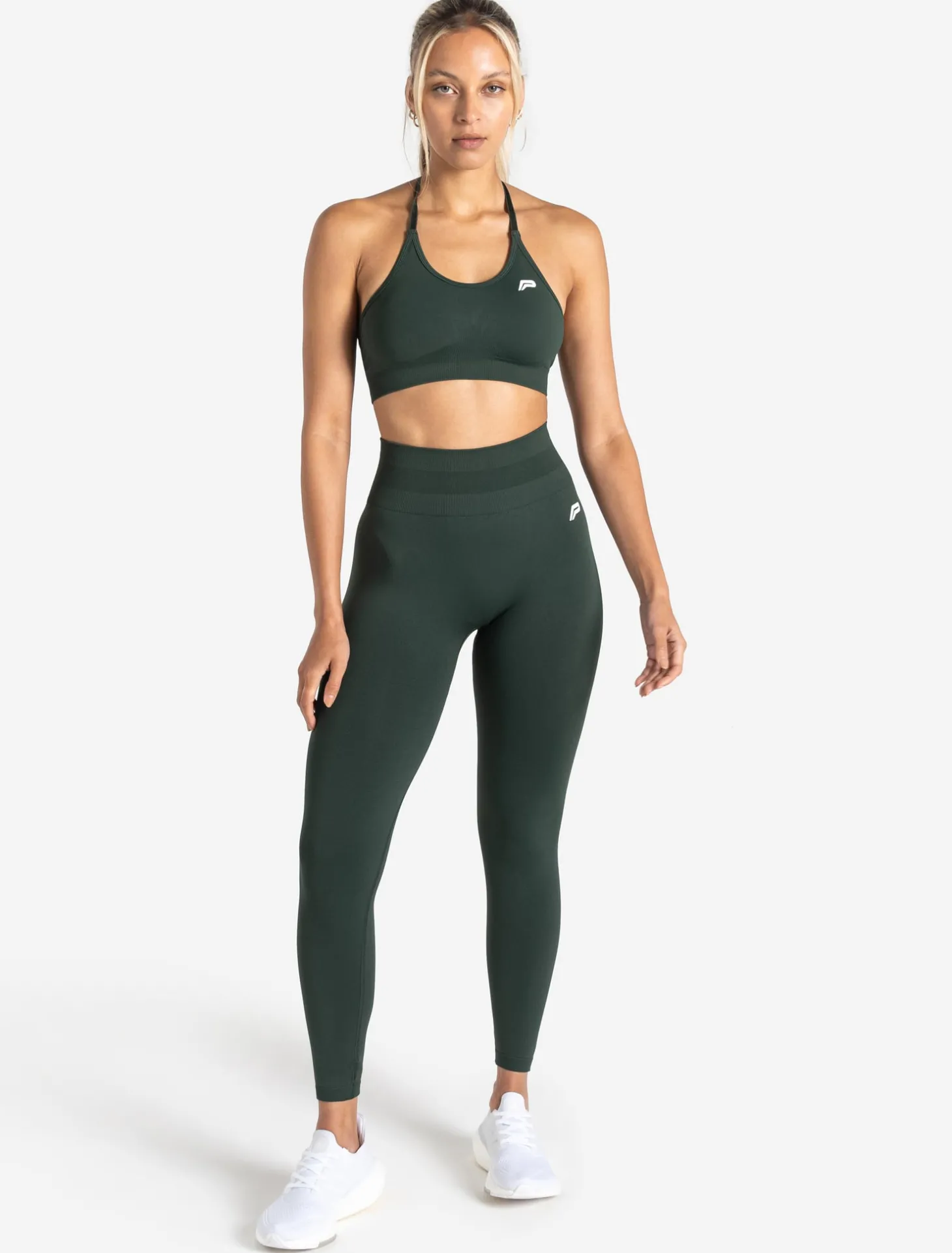 Scrunch Seamless Leggings Forest Green