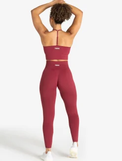 Scrunch Seamless Leggings Raspberry