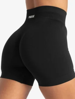 Scrunch Seamless Shorts Black