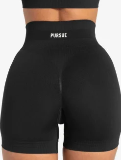 Scrunch Seamless Shorts Black
