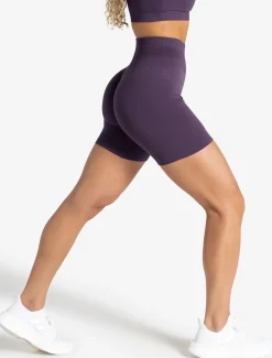 Scrunch Seamless Shorts Blackberry