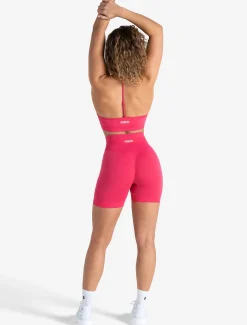 Scrunch Seamless Shorts Bubblegum Pink