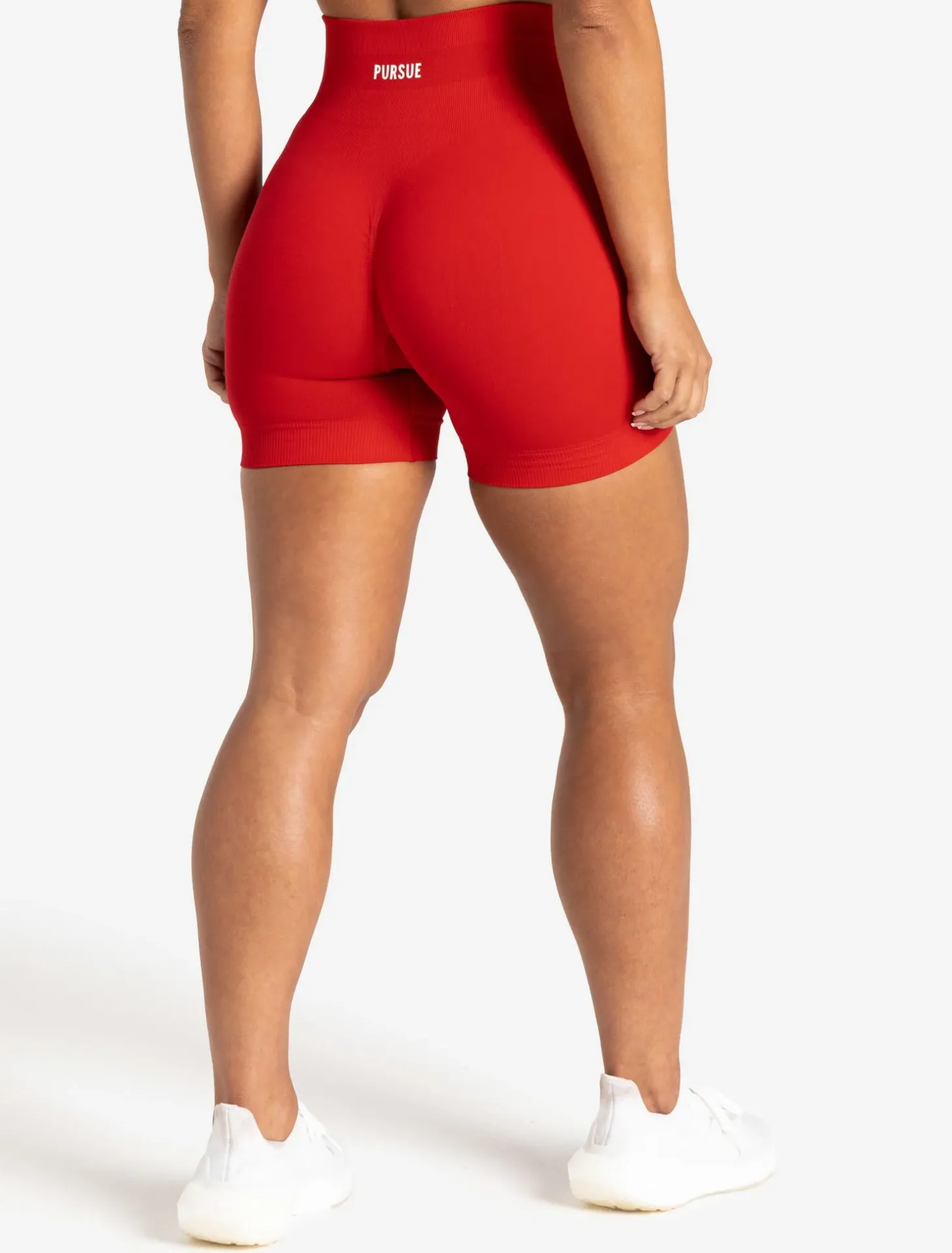 Scrunch Seamless Shorts Candy Red