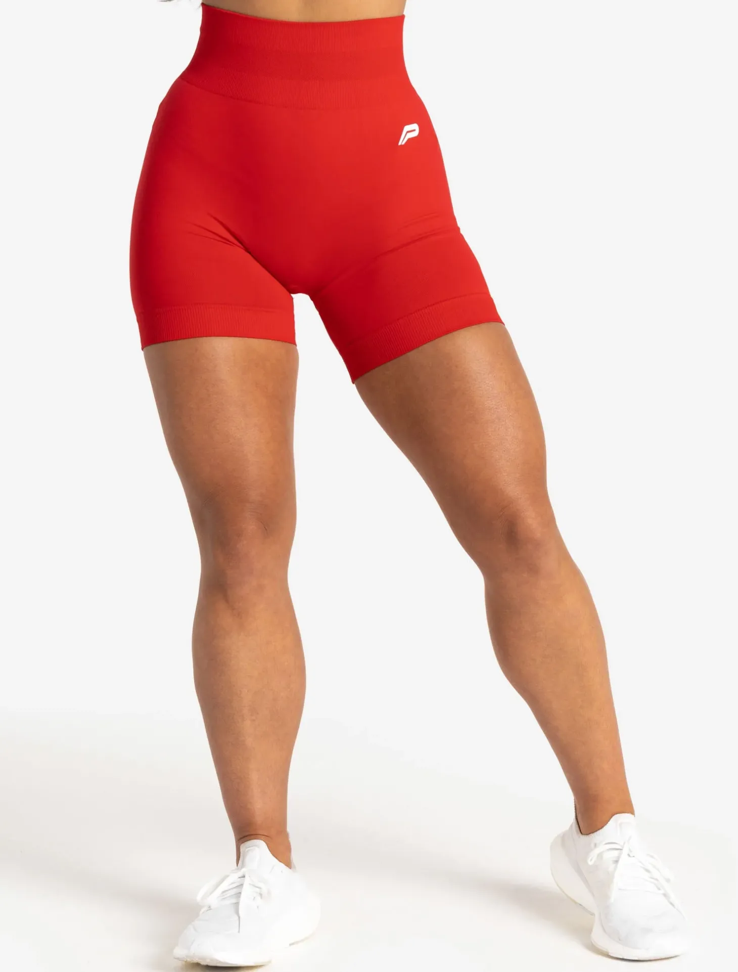 Scrunch Seamless Shorts Candy Red