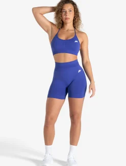 Scrunch Seamless Shorts Cobalt Blue